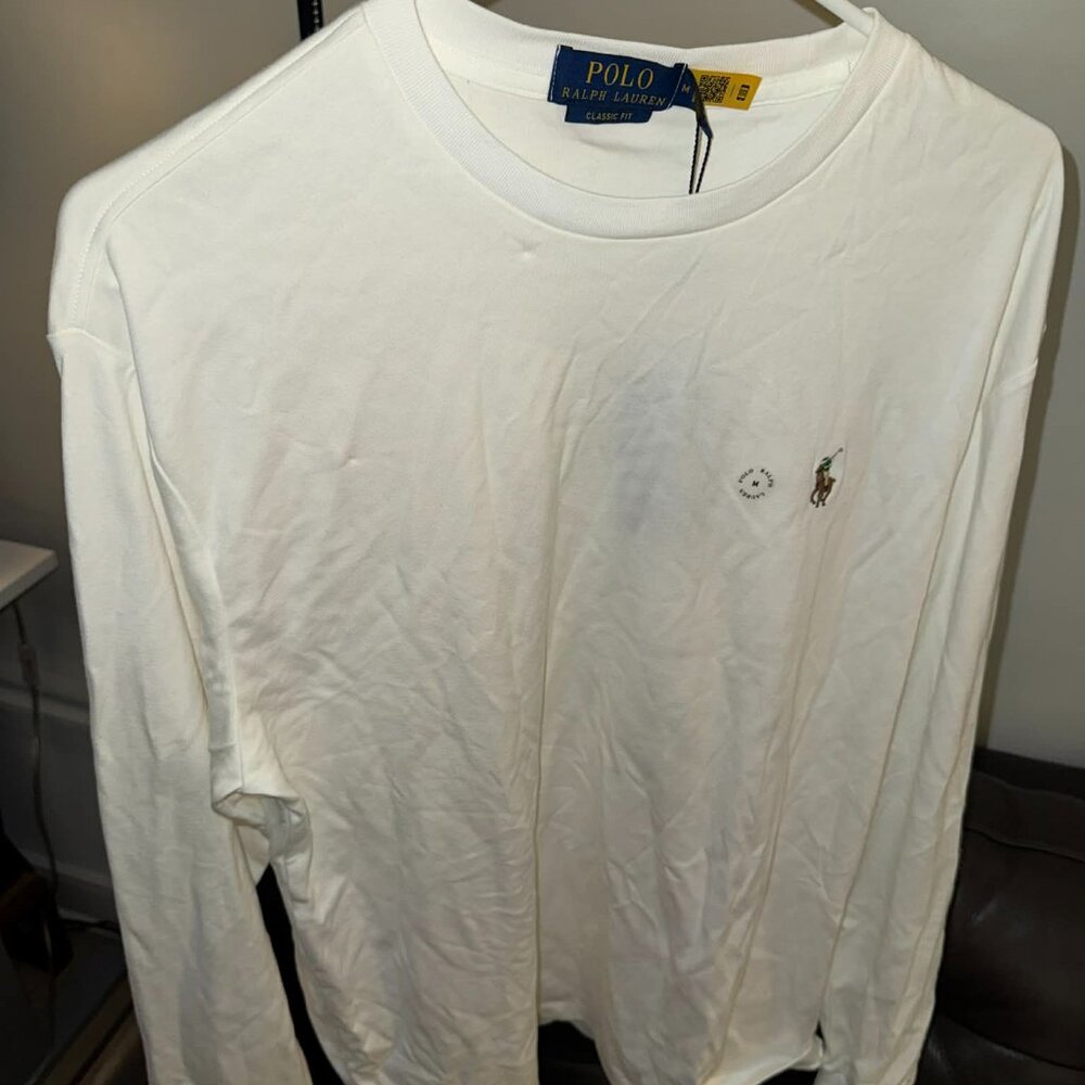 Polo Ralph Lauren Men's Classic-Fit Soft Cotton Long Sleeve Shirt - M - 50% OFF
